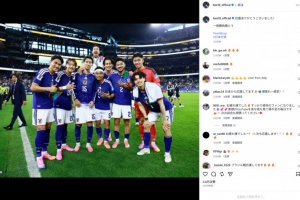 小组赛2球1助，上田绮世社媒预热对巴西：让我们赢下这场生死战！配图